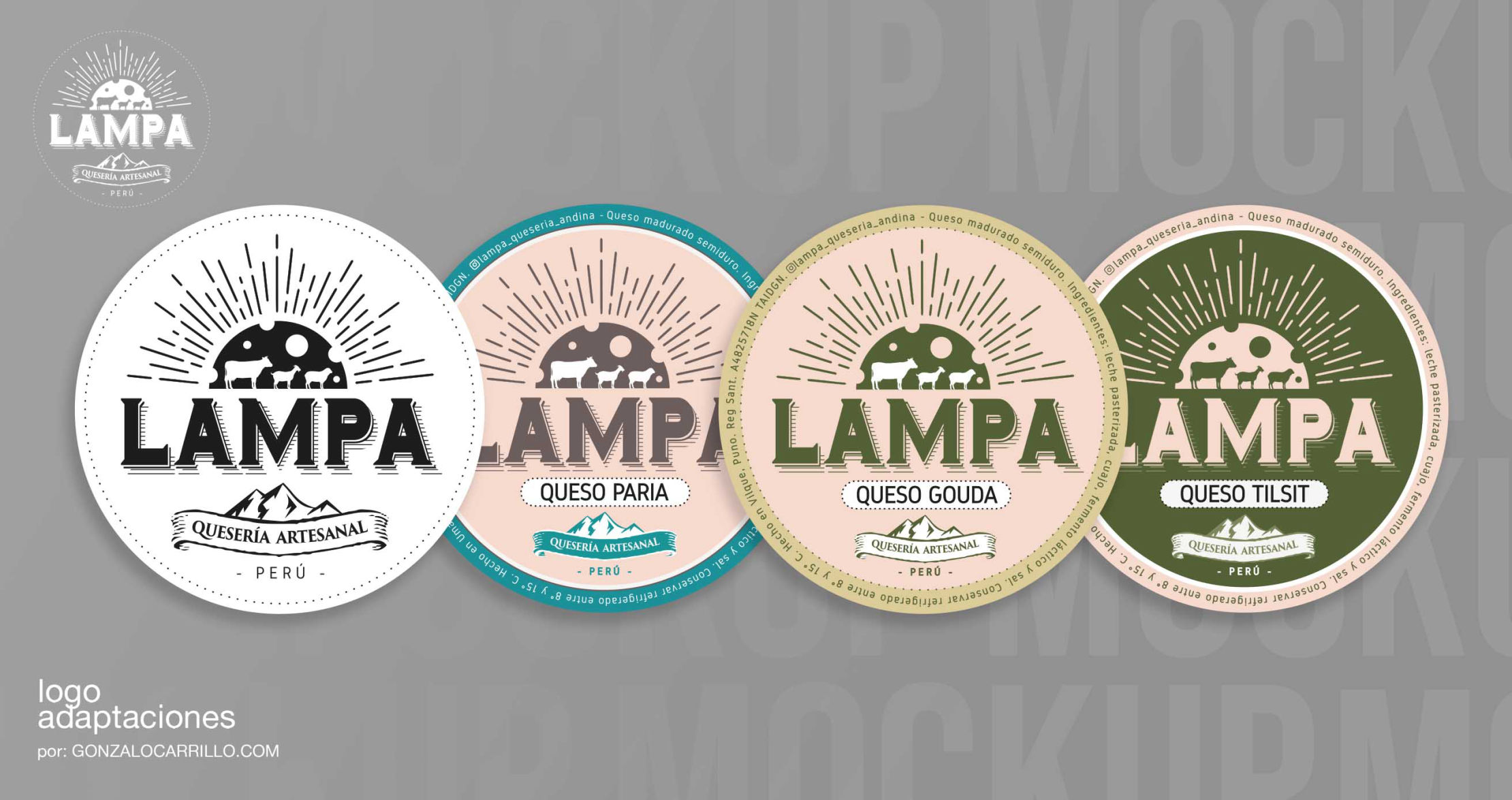 Logos - Lampa Quesería Andina